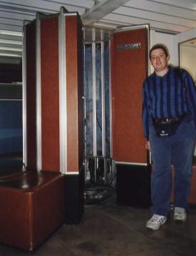 Marcello's photo with a Cray1 in Munich