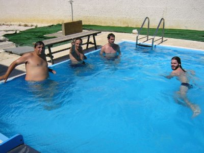 Piscina dell'agriturismo
