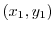 $ (x_1,y_1)$